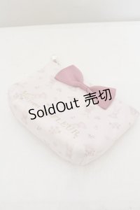 Maison de FLEUR / イースイターラビットチィッシュケース  ピンク O-23-11-30-1152-LO-ZA-IG-ZT308