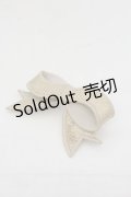 MILK / ACCリボンフェルトバレッタ（ゴールド）  ゴールド O-23-11-30-1166-ML-AC-IG-ZT308