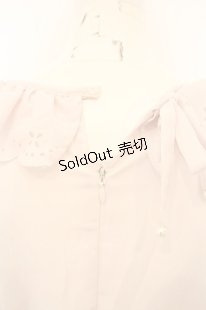画像2: 【SALE】LODISPOTTO / レーザーカットスカラップワンピース  ピンク O-23-12-06-054-LO-OP-IG-ZT343 (2)