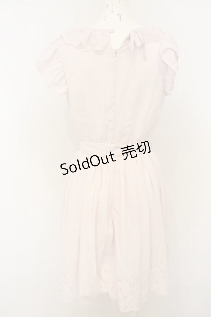 画像3: 【SALE】LODISPOTTO / レーザーカットスカラップワンピース  ピンク O-23-12-06-054-LO-OP-IG-ZT343 (3)