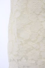 画像2: 【SALE】LODISPOTTO / バックシフォンレーストップス  アイボリー O-23-12-06-057-LO-TO-IG-ZT344 (2)