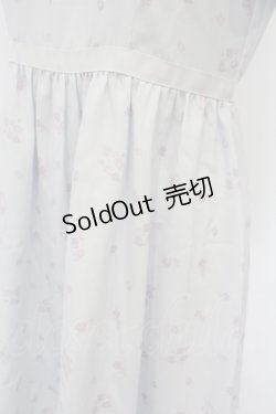画像2: 【SALE】LODISPOTTO / プチフラワーパフワンピース  サックス×ラベンダー O-23-12-06-059-LO-OP-IG-ZT344