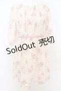 【SALE】LODISPOTTO / 花柄タックワンピース M ピンク O-23-12-07-132-LO-OP-OW-ZT343