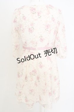 画像2: 【SALE】LODISPOTTO / 花柄タックワンピース M ピンク O-23-12-07-132-LO-OP-OW-ZT343