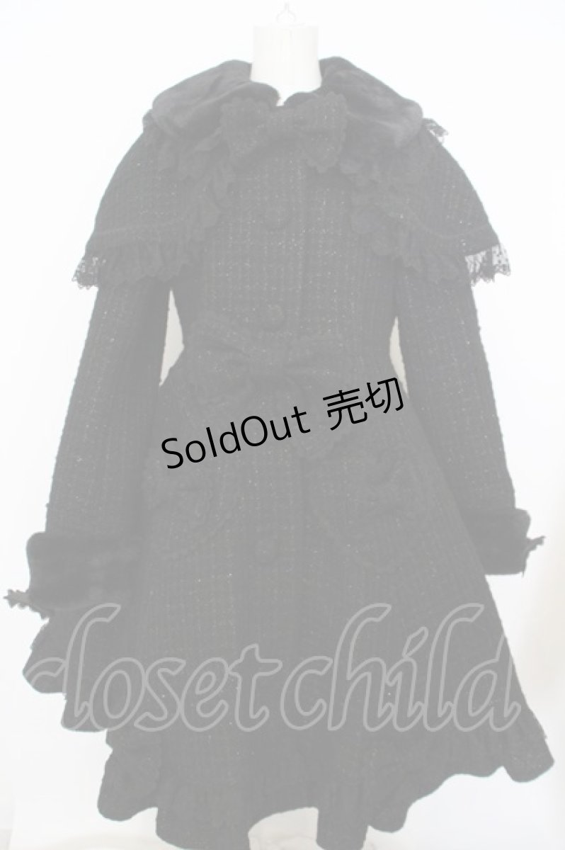 画像1: Angelic Pretty / Dramaticコート（2022年）  クロ O-23-12-11-004-AP-CO-IG-OS (1)