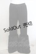 Qutie Frash / アメＱ×KIST札幌限定 ファーパンツ  ブラック O-23-12-18-062-QU-PA-IG-ZT116