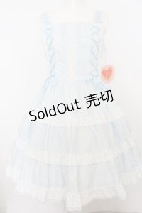 BABY,THE STARS SHINE BRIGHT / ミルフィーユジャンパースカート（2022年）  サックス O-23-12-21-063-BA-OP-IG-OS