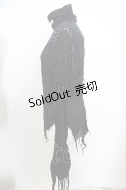 画像9: alice auaa / 縫合ブラウス 2 ブラック O-23-12-25-019-AA-BL-OW-OS