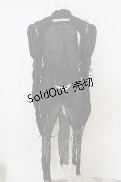 画像7: alice auaa / 縫合ワンピース  ブラック O-23-12-25-023-AA-OP-OW-OS