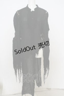 画像1: alice auaa / 縫合ワンピース 1 ブラック O-23-12-25-024-AA-OP-OW-ZS