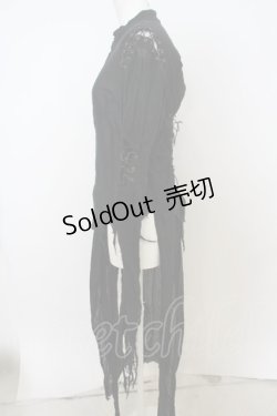 画像5: alice auaa / 縫合ワンピース 1 ブラック O-23-12-25-024-AA-OP-OW-ZS