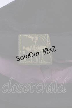 画像4: alice auaa / 剥離山高帽  ブラック O-23-12-25-038-AA-AC-OW-ZS