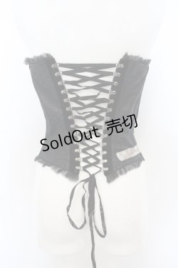 画像6: alice auaa / パイソン切替コルセット 3 ブラック O-23-12-25-008-AA-TO-OW-ZS