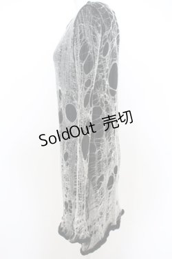 画像4: alice auaa / Netワンピース 3 ブラック×ホワイト O-23-12-25-012-AA-TS-YM-ZS