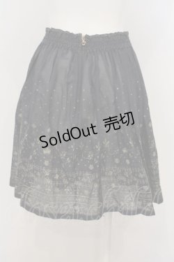 画像3: Jane Marple / 金糸刺繍スカート M ネイビー O-23-12-28-050-JM-SK-IG-ZT370