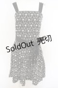 【SALE】Jane Marple / フラワードットレースのサンドレス M クロ O-23-12-28-056-JM-OP-OW-ZT369