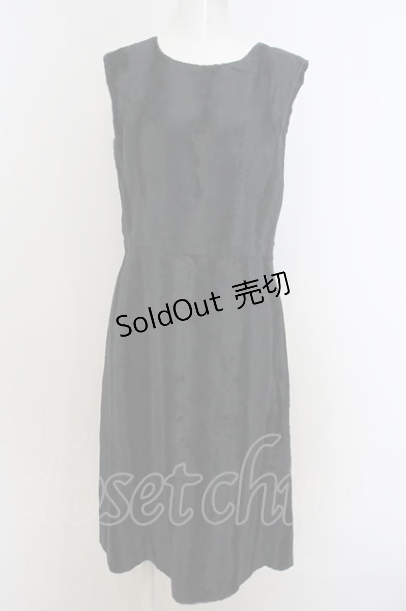 画像1: 【SALE】Jane Marple Dans Le Saｌon / ファースクエアドレス M クロ O-23-12-28-041-JM-OP-IG-ZT257 (1)
