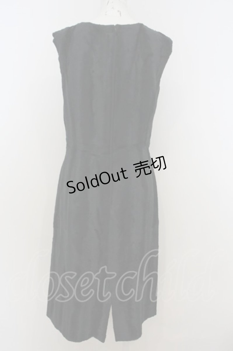 画像2: 【SALE】Jane Marple Dans Le Saｌon / ファースクエアドレス M クロ O-23-12-28-041-JM-OP-IG-ZT257 (2)