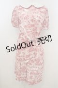 【SALE】Jane Marple /Map of STMMワンピース M ローズ O-23-12-29-026-JM-OP-IG-ZT377