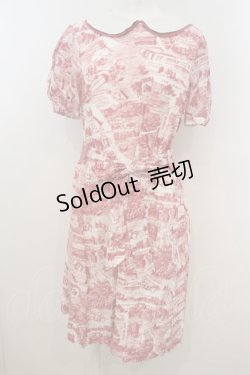 画像1: 【SALE】Jane Marple /Map of STMMワンピース M ローズ O-23-12-29-026-JM-OP-IG-ZT377