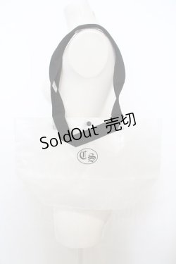 画像1: 【SALE】Candy Stripper / CS LOGO 2WAY PP バッグ  クリア O-23-12-30-043-PU-BG-YM-ZT387