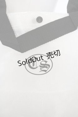 画像2: 【SALE】Candy Stripper / CS LOGO 2WAY PP バッグ  クリア O-23-12-30-043-PU-BG-YM-ZT387