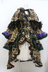 画像1: 【SALE】危機裸裸商店 / タイガーコルセットドレス ケープセット  イエロー×ブラック O-24-01-10-022-GO-CO-IG-ZTC010 (1)