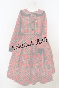 Angelic Pretty /図書館ワンピース - アカ O-24-01-20-001-AP-OP-OW-OS
