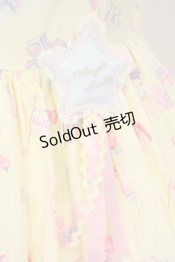 画像3: Angelic Pretty / Dreamyベビールームジャンパースカート（2022） - クリーム O-24-01-21-031-AP-OP-OW-OS