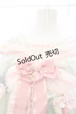 画像3: BABY,THE STARS SHINE BRIGHT / SA・KU・RA Palais Royalワンピース  若草×ピンク O-24-01-23-036-BA-OP-IG-OS