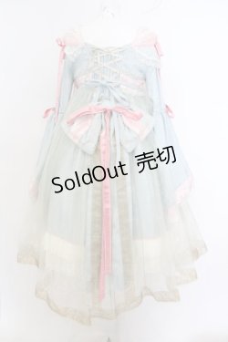 画像8: BABY,THE STARS SHINE BRIGHT / SA・KU・RA Palais Royalワンピース  若草×ピンク O-24-01-23-036-BA-OP-IG-OS