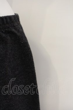画像2: PINK HOUSE / 裾フリルデニムレギンス  クロ O-24-01-27-047-LO-PA-IG-ZT257