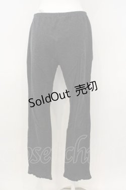 画像3: 【SALE】PINK HOUSE / 裾フリルデニムレギンス  クロ O-24-01-27-047-LO-PA-IG-ZT257