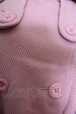 画像2: 【SALE】Emily Temple cute / ダブルリボントレンチコート  ピンク O-24-01-27-066-ET-OP-IG-ZTC019 (2)