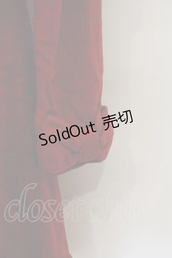 画像3: Leur Getter / ファーカラーとケープ付きのコート M 赤 O-24-01-27-067-LU-CO-SZ-OS