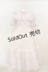 Angelic Pretty / クレッシェンドティアードワンピース  ラベンダー O-24-02-07-001-AP-OP-OW-OS
