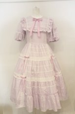 画像1: Angelic Pretty / クレッシェンドティアードワンピース  ラベンダー O-24-02-07-001-AP-OP-OW-OS (1)