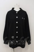 NieR Clothing /ACK SHIRT 【ミケ】シャツ F ブラック O-24-02-11-019-PU-BL-YM-OS
