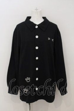 画像1: NieR Clothing /ACK SHIRT 【ミケ】シャツ F ブラック O-24-02-11-019-PU-BL-YM-ZY