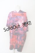 NieR Clothing / HALF SLEEVE PARKA【擬人化】パーカー F レッド O-24-02-11-022-PU-TO-YM-ZY