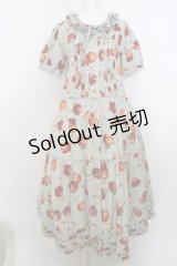 PINK HOUSE / HELLO KITTY Patterned Long One-piece  ハッカ O-24-02-12-084-LO-OP-IG-ZI