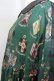 画像2: Jane Marple / Flower crests・tartan check 2way dress M グリーン O-24-02-23-029-JM-OP-IG-OS (2)