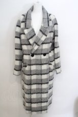 画像1: 【SALE】Candy Stripper / シャギーコート 1 ホワイト×ブラック O-24-02-27-029-PU-CO-IG-ZTC056 (1)