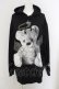 画像1: TRAVAS TOKYO / Rhinestone Angel bear hoodie F ブラック O-24-02-28-099-PU-TO-YM-ZS (1)