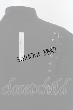 画像2: alice auaa / レースアップジャケット【「縫合」00-04JK】  ブラック O-24-02-28-105-AA-CO-OW-OS