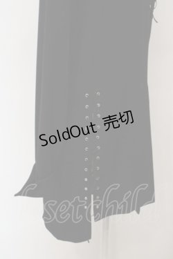 画像3: alice auaa / レースアップジャケット【「縫合」00-04JK】  ブラック O-24-02-28-105-AA-CO-OW-OS