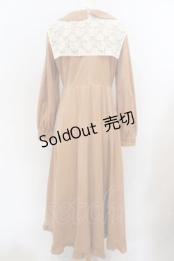 画像3: Maison de FLEUR / 星に届きそうなワンピース M ベージュ O-24-02-28-018-LO-OP-YM-ZT333