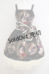 Juliette et Justine / ル カードル デュ シャ- Le cardre du chat -ローブ 1 ラパン【うさぎ】ブラック O-24-02-29-1032-CL-OP-IG-OS