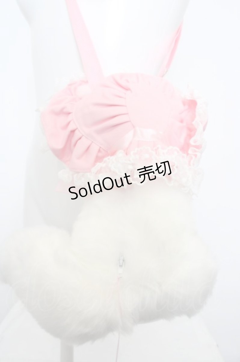 画像3: Angelic Pretty / きまぐれCatぬいぐるみポーチ (2015 3rd Release)  シロ×ピンク O-24-02-29-1044-AP-BG-IG-OS (3)