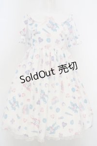 Angelic Pretty /Fancyホスピタルワンピース  シロ O-24-02-29-1007-AP-OP-IG-OS